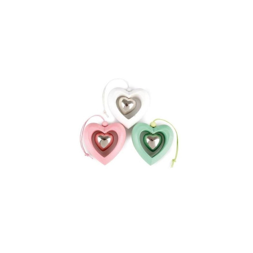 CUORE 3COL 6XH6X15CM